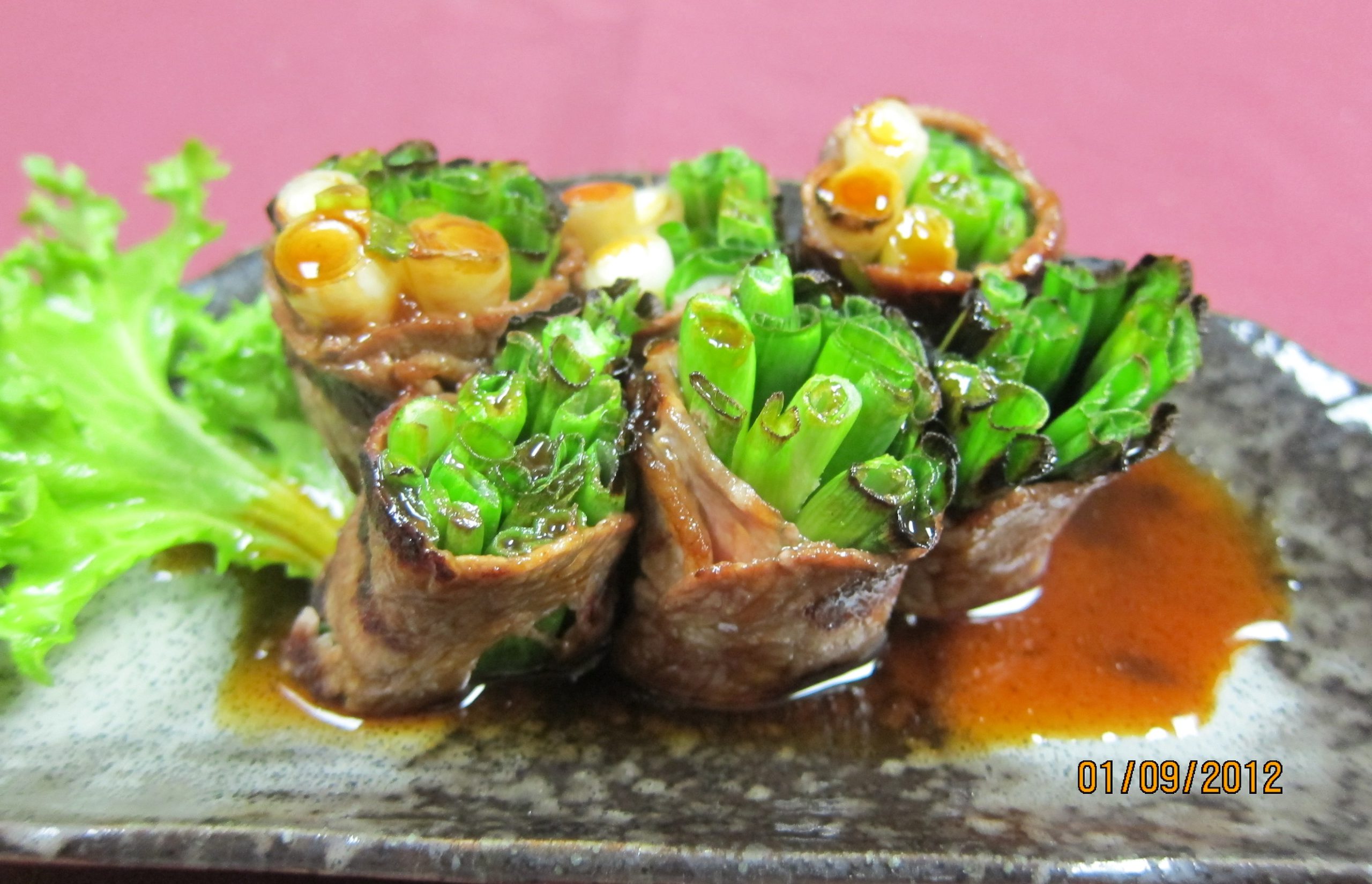 Beef Negimaki