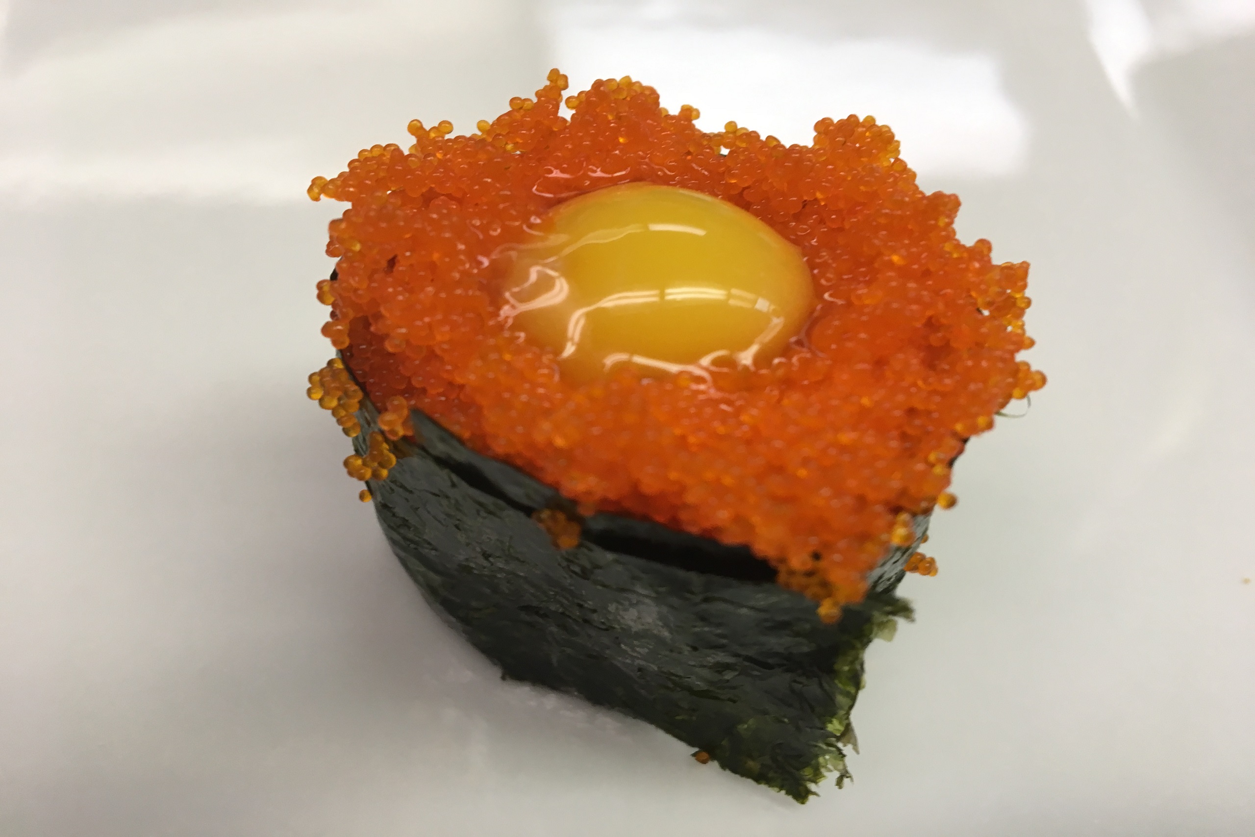 Quail Egg & Smelt Roe