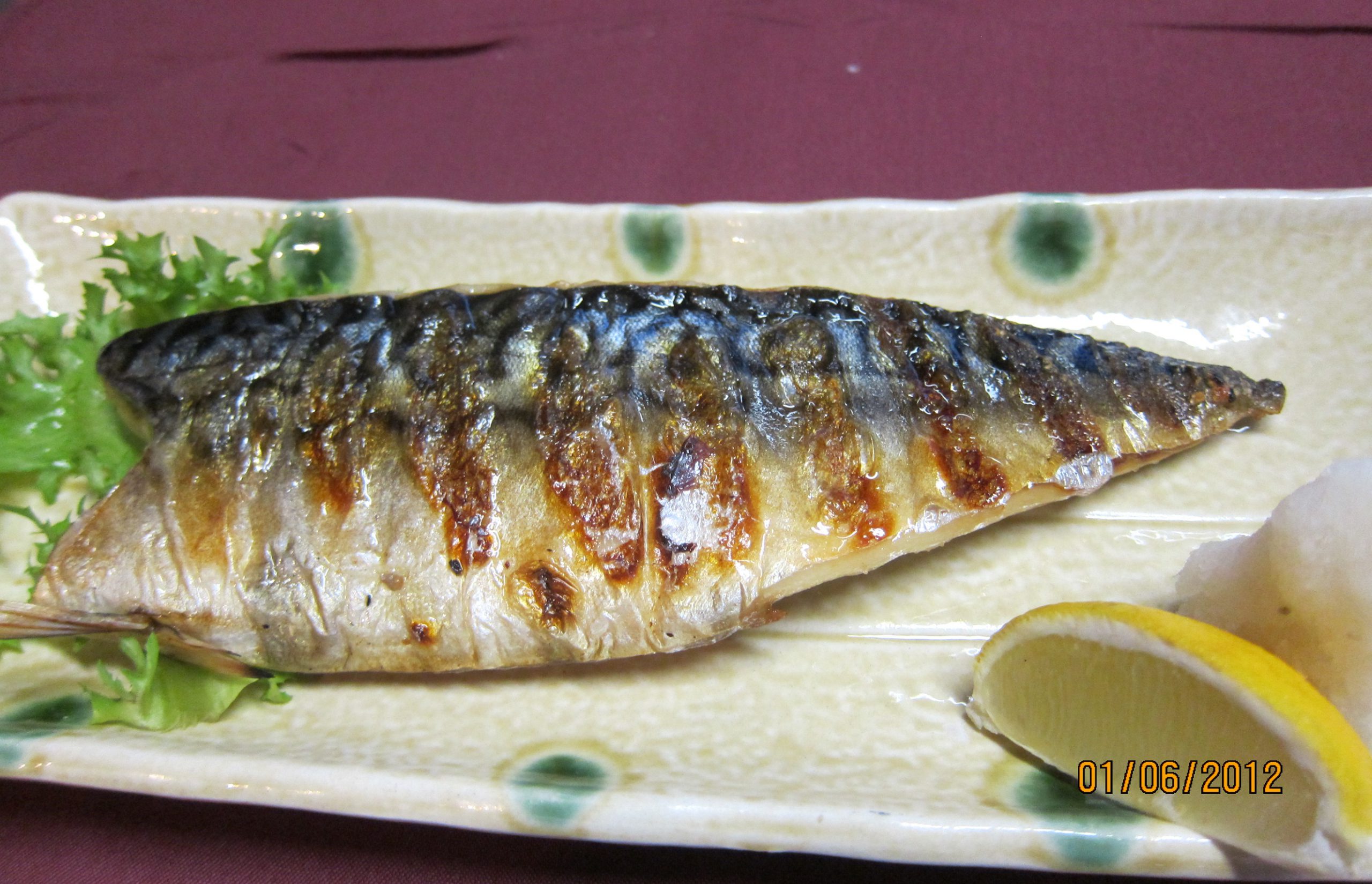 Grilled Mackerel