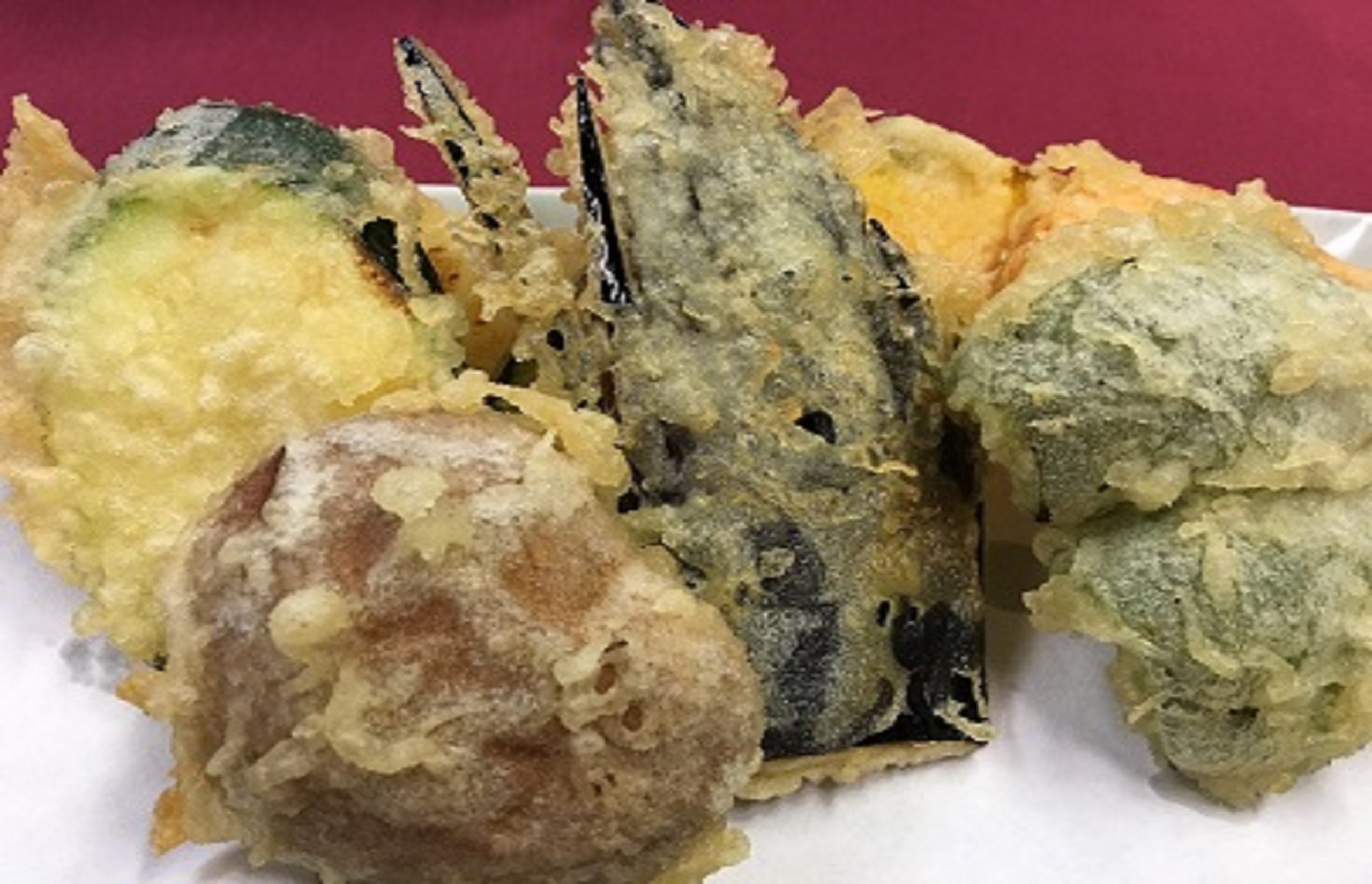 Vegetable Tempura Lunch